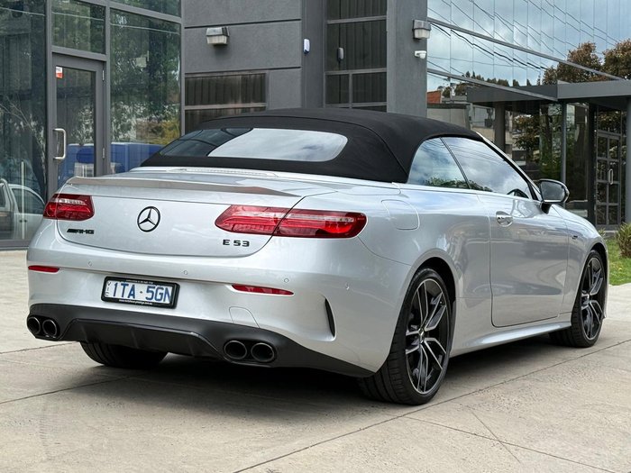 2018 Mercedes-Benz E-Class E53 AMG A238 Four Wheel Drive Iridium Silver