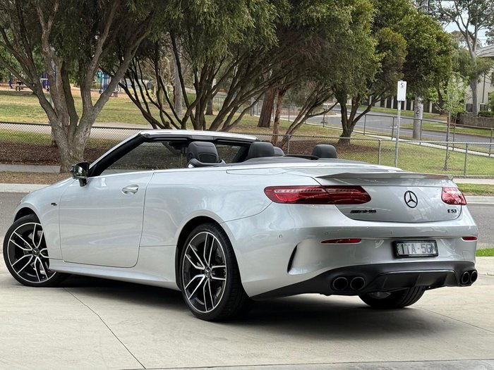 2018 Mercedes-Benz E-Class E53 AMG A238 Four Wheel Drive Iridium Silver
