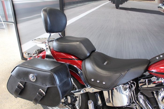 2007 Harley-davidson FLSTF FAT BOY RED