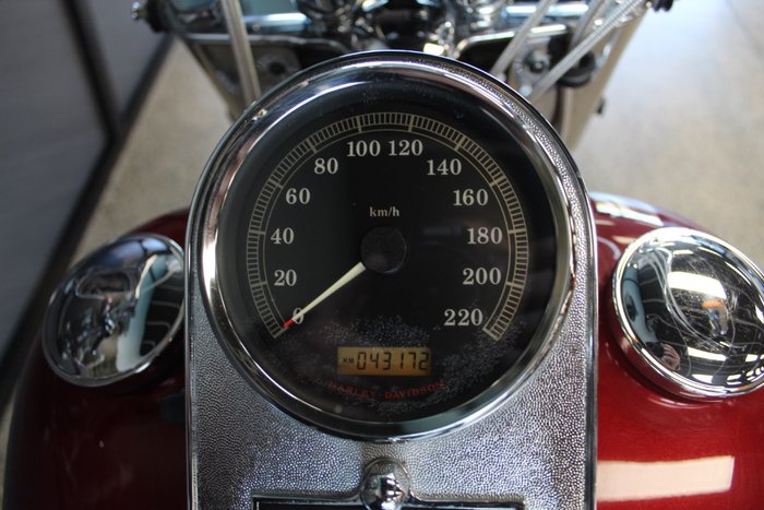 2007 Harley-davidson FLSTF FAT BOY RED