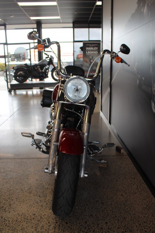 2007 Harley-davidson FLSTF FAT BOY RED