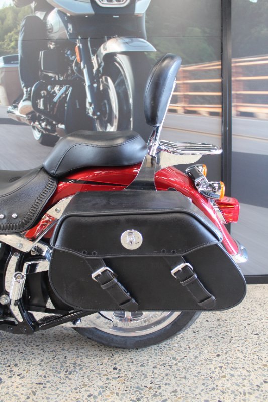 2007 Harley-davidson FLSTF FAT BOY RED