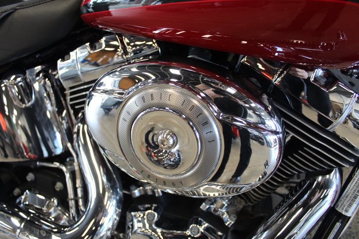 2007 Harley-davidson FLSTF FAT BOY RED