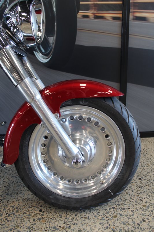 2007 Harley-davidson FLSTF FAT BOY RED