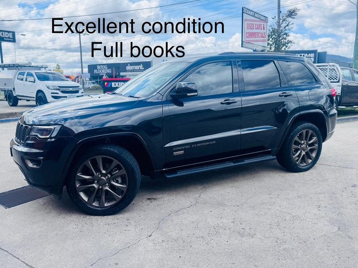 2016 Jeep Grand Cherokee 75th Anniversary WK MY16 4X4 Dual Range Brilliant Black