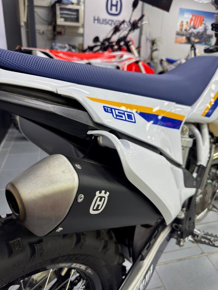 2023 Husqvarna TE 150i Heritage TE White