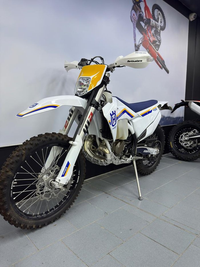 2023 Husqvarna TE 150i Heritage TE White