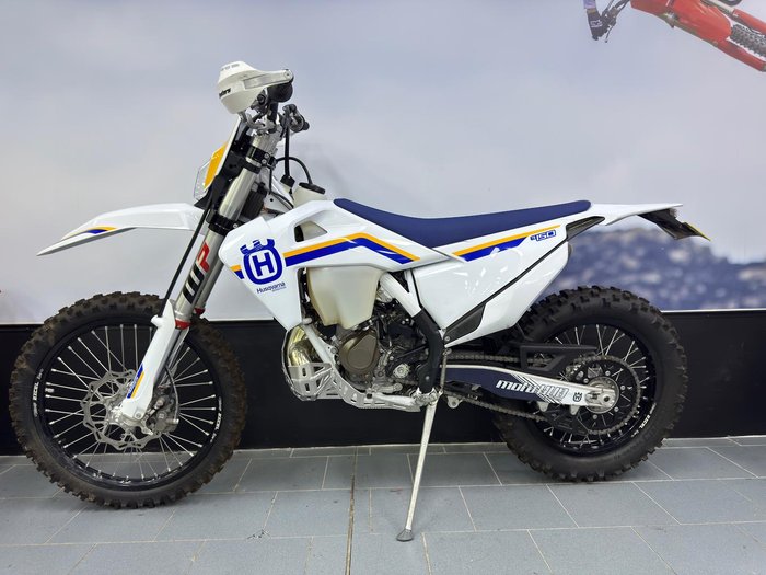 2023 Husqvarna TE 150i Heritage TE White