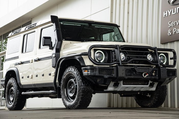 2023 INEOS Grenadier Station Wagon Trialmaster Edition MY23.5 4X4 Dual Range Scottish White