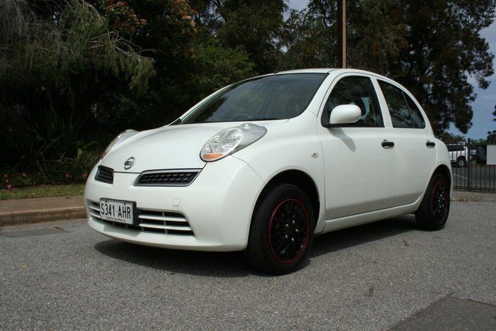 2010 Nissan Micra K12 Geneva White