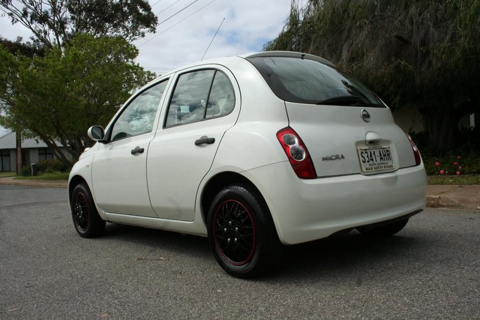 2010 Nissan Micra K12 Geneva White