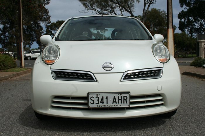 2010 Nissan Micra K12 Geneva White