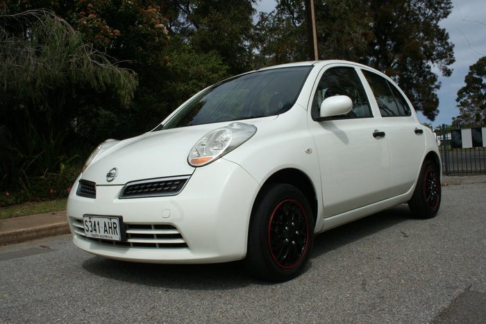 2010 Nissan Micra K12 Geneva White
