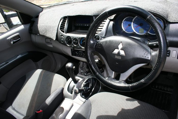 2008 Mitsubishi Triton GLX-R ML MY09 4X4 Dual Range Hamilton Silver