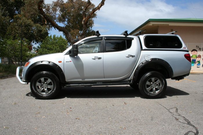 2008 Mitsubishi Triton GLX-R ML MY09 4X4 Dual Range Hamilton Silver