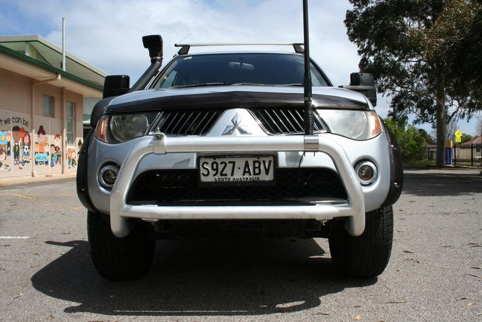2008 Mitsubishi Triton GLX-R ML MY09 4X4 Dual Range Hamilton Silver