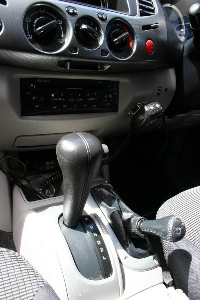 2008 Mitsubishi Triton GLX-R ML MY09 4X4 Dual Range Hamilton Silver