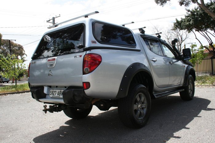 2008 Mitsubishi Triton GLX-R ML MY09 4X4 Dual Range Hamilton Silver