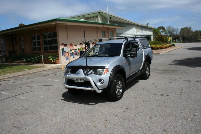 2008 Mitsubishi Triton GLX-R ML MY09 4X4 Dual Range Hamilton Silver