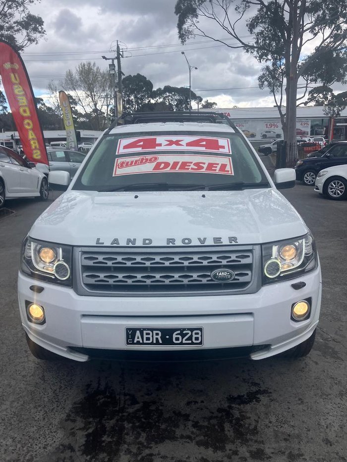 2014 Land Rover Freelander 2 TD4 LF MY14 4X4 Fuji White