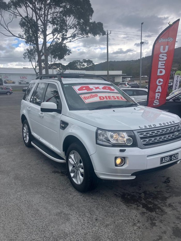 2014 Land Rover Freelander 2 TD4 LF MY14 4X4 Fuji White