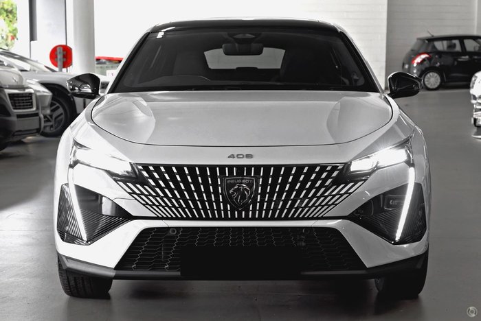 2025 Peugeot 408 GT Premium Hybrid P54 MY25 Okenite White