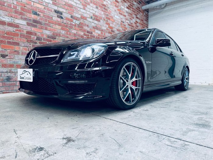 2013 Mercedes-Benz C-Class C63 AMG Edition 507 W204 MY13 Obsidian Black Metallic