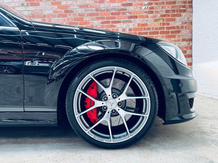 2013 Mercedes-Benz C-Class C63 AMG Edition 507 W204 MY13 Obsidian Black Metallic