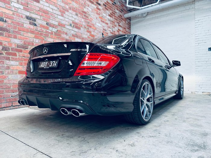 2013 Mercedes-Benz C-Class C63 AMG Edition 507 W204 MY13 Obsidian Black Metallic