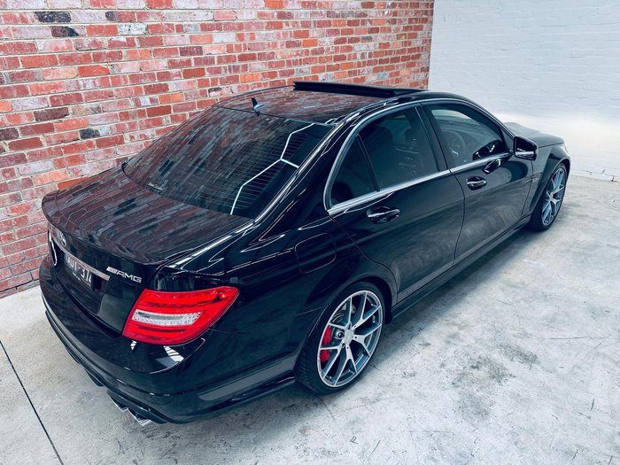 2013 Mercedes-Benz C-Class C63 AMG Edition 507 W204 MY13 Obsidian Black Metallic