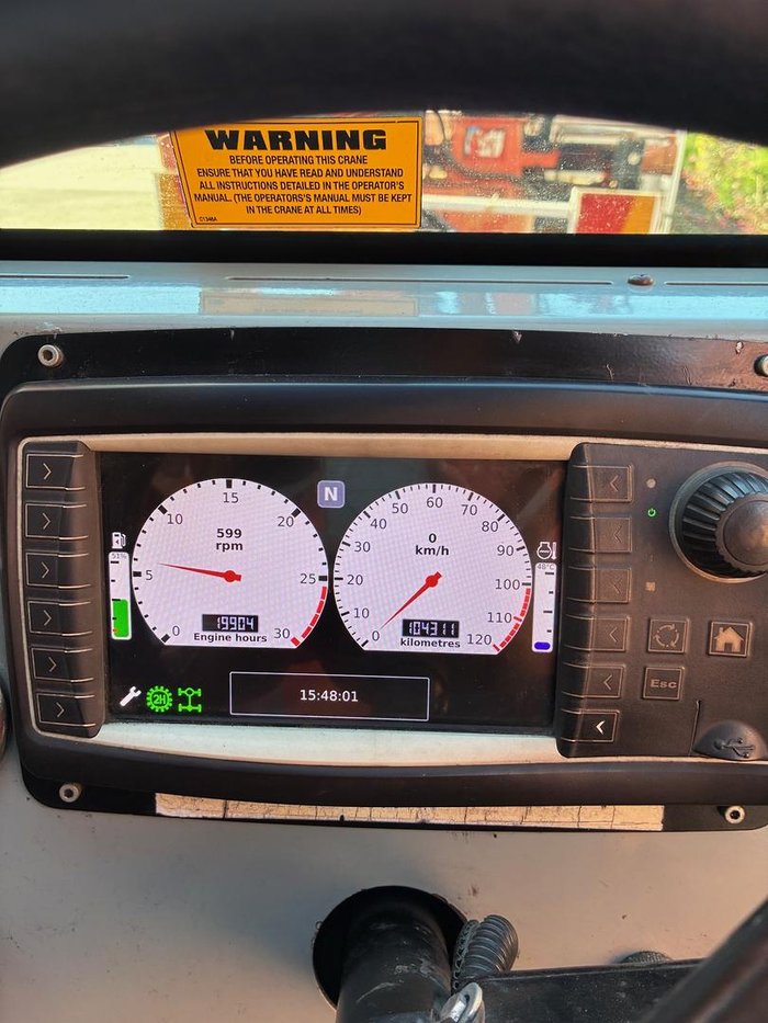 2010 Franna MAC25 Orange