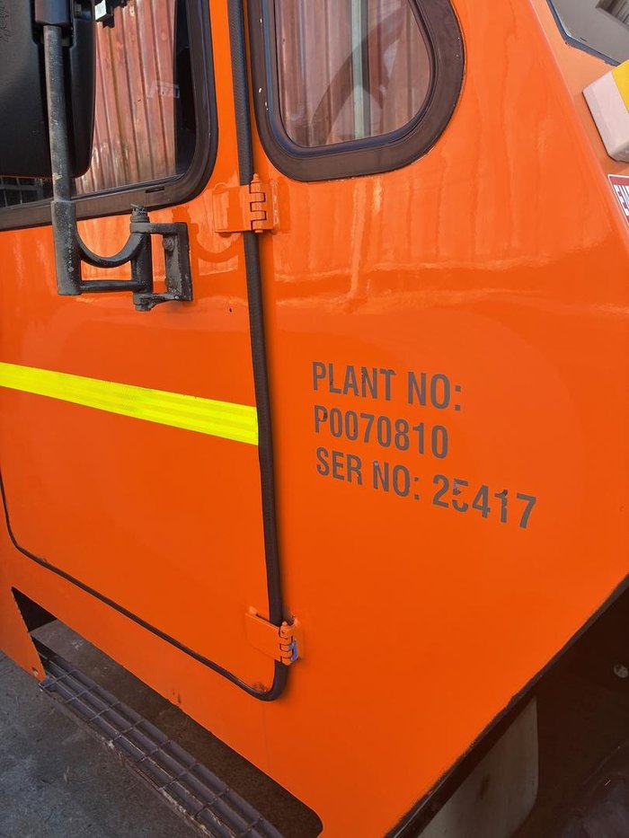 2010 Franna MAC25 Orange