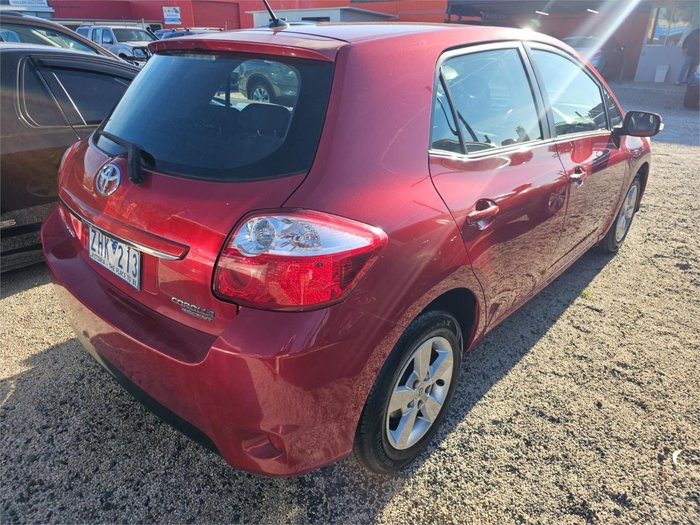 2010 Toyota Corolla Ascent ZRE152R MY11 Wildfire