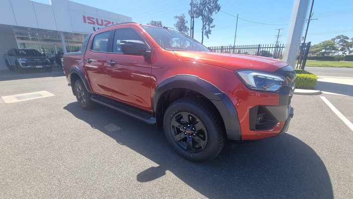 2025 Isuzu D-MAX X-TERRAIN MY24 4X4 Dual Range Sunstone Orange
