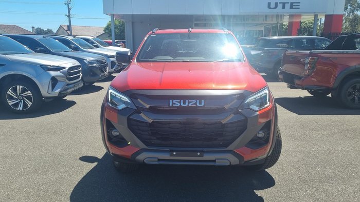 2025 Isuzu D-MAX X-TERRAIN MY25.5 4X4 Dual Range Sunstone Orange