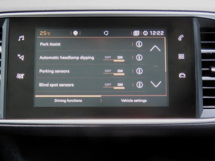 2019 Peugeot 308 Allure T9 MY20 Nera Black