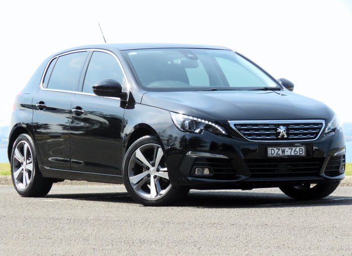 2019 Peugeot 308 Allure T9 MY20 Nera Black