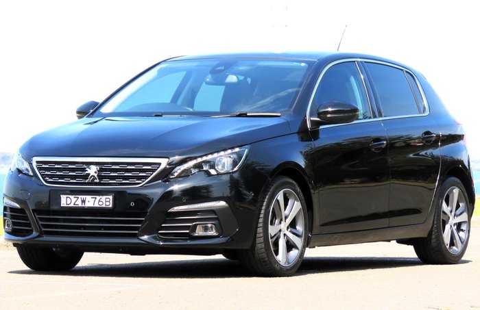 2019 Peugeot 308 Allure T9 MY20 Nera Black