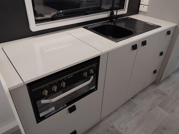 2025 New Age Caravans Manta Ray 19Ft Escape My25.5 Full Ensuite Full Composite