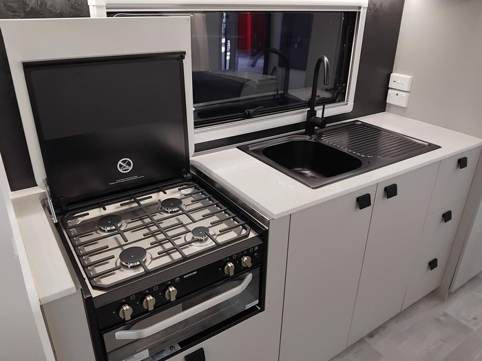 2025 New Age Caravans Manta Ray 19Ft Escape My25.5 Full Ensuite Full Composite