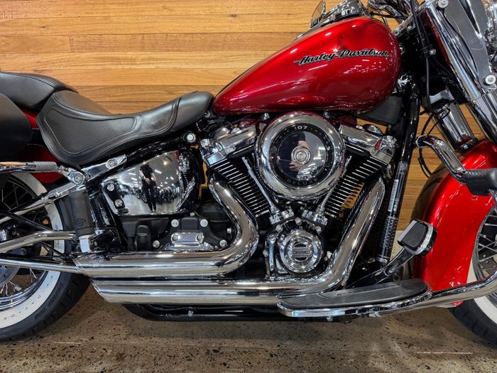 2018 Harley-davidson FLDE DELUXE (107) Red