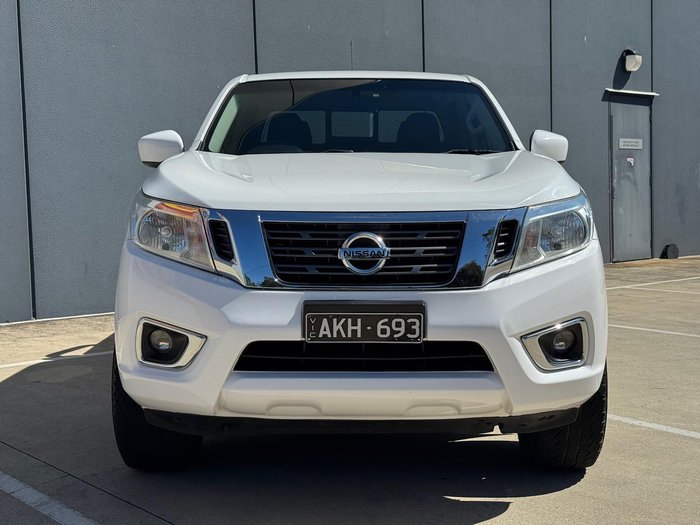 2016 Nissan Navara ST D23 Series 2 4x2 Polar White