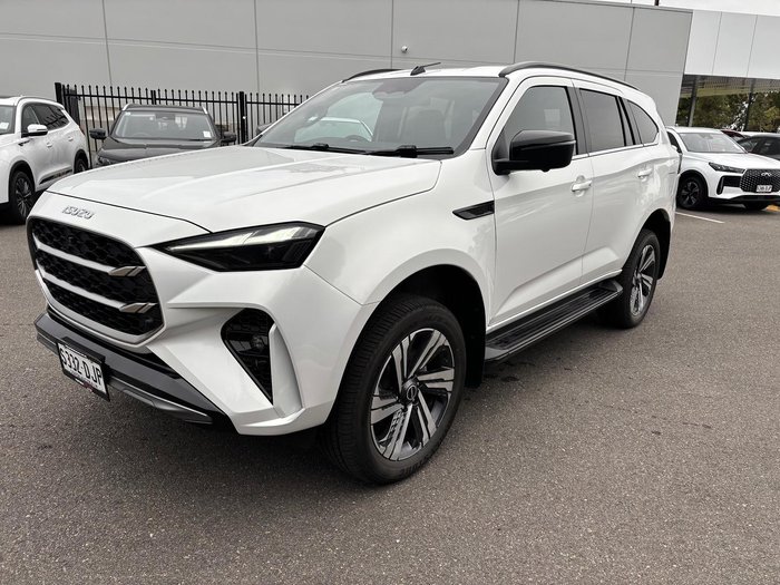 2025 Isuzu MU-X LS-T MY25.5 4X4 Dual Range Moonstone White