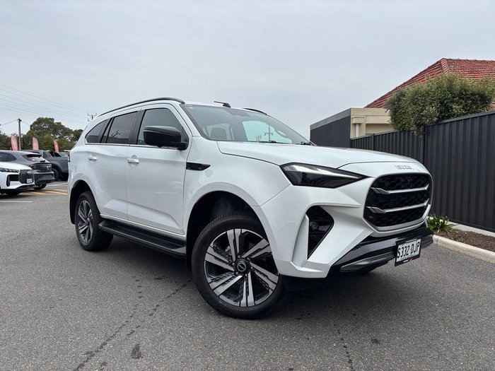 2025 Isuzu MU-X LS-T MY25.5 4X4 Dual Range Moonstone White