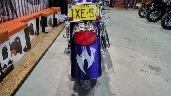 2002 Harley-davidson FLSTF FAT BOY Concord Purple