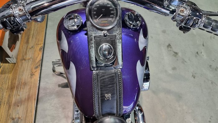 2002 Harley-davidson FLSTF FAT BOY Concord Purple