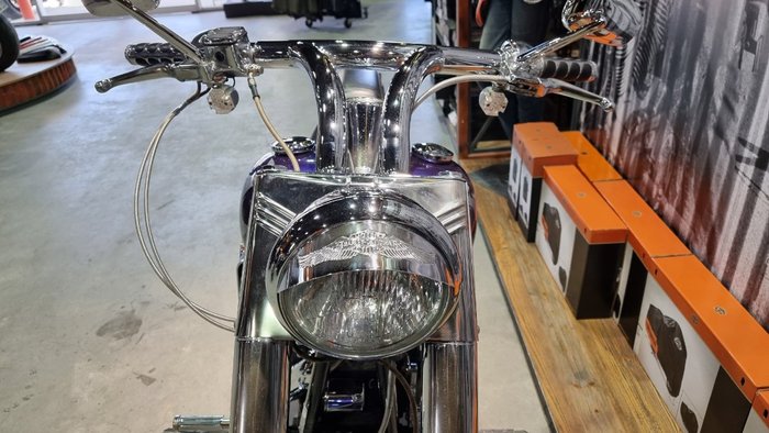 2002 Harley-davidson FLSTF FAT BOY Concord Purple