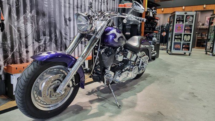 2002 Harley-davidson FLSTF FAT BOY Concord Purple