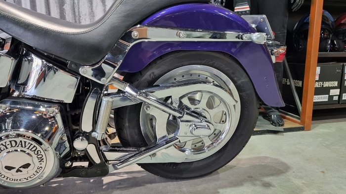 2002 Harley-davidson FLSTF FAT BOY Concord Purple
