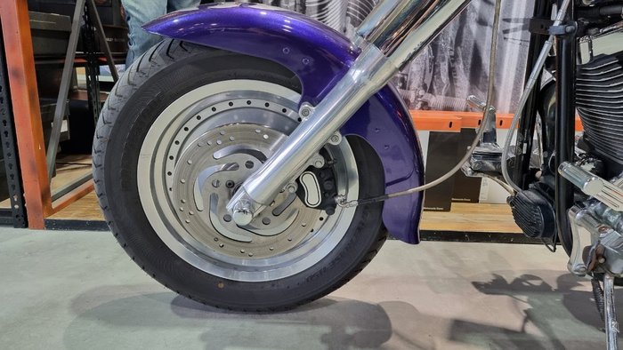 2002 Harley-davidson FLSTF FAT BOY Concord Purple